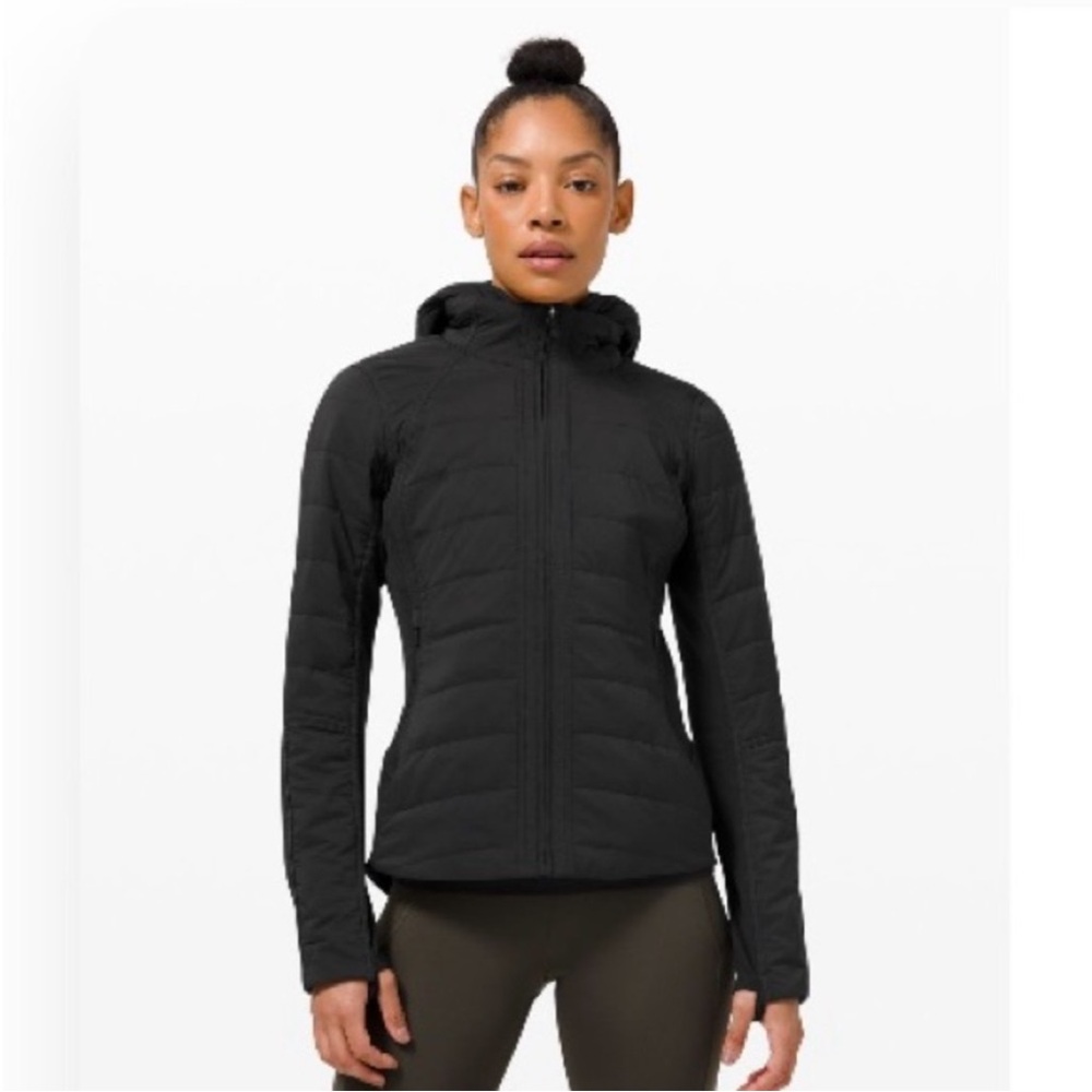Lululemon Athletica Black Another Mile Jacket 8